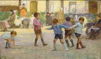 Gilbert, Victor Gabriel - Children at Play